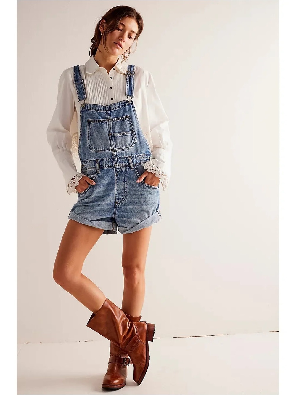 Free People Ziggy Shortalls